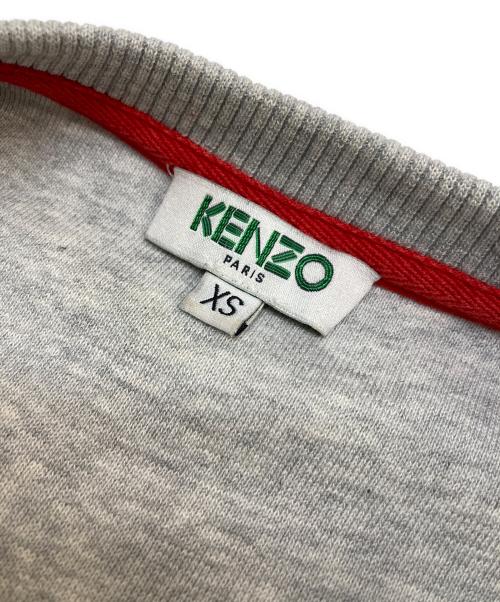 KENZO（ケンゾー）KENZO (ケンゾー) タイガー刺繍スウェット グレー サイズ:XSの古着・服飾アイテム