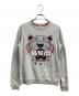 KENZO（ケンゾー）の古着「タイガー刺繍スウェット」｜グレー