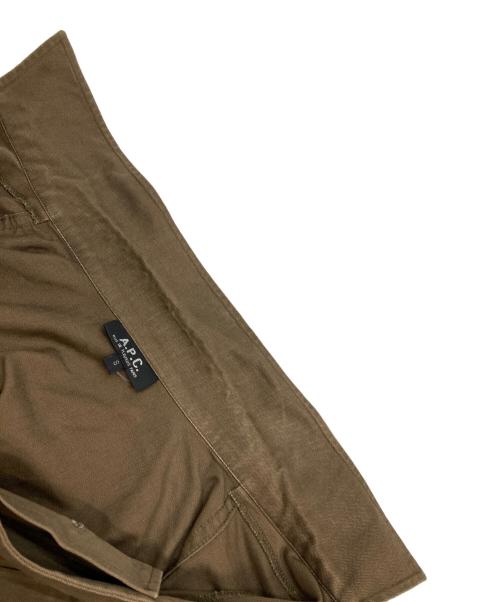 A.P.C.（アーペーセー）A.P.C. (アーペーセー) コットンカバーオール ブラウン サイズ:Sの古着・服飾アイテム
