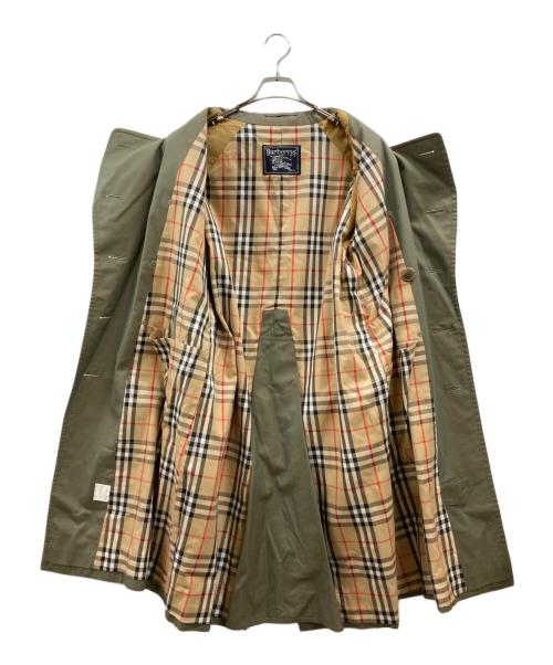 Burberry's（バーバリーズ）Burberry's (バーバリーズ) 玉虫トレンチコート オリーブ サイズ:Sの古着・服飾アイテム