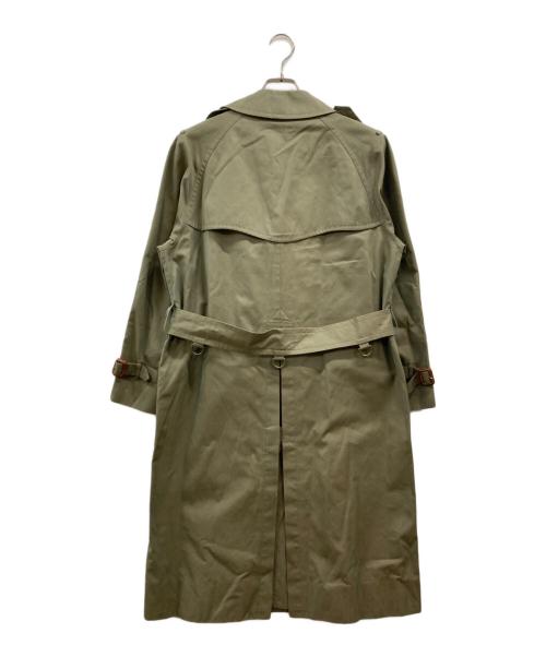 Burberry's（バーバリーズ）Burberry's (バーバリーズ) 玉虫トレンチコート オリーブ サイズ:Sの古着・服飾アイテム