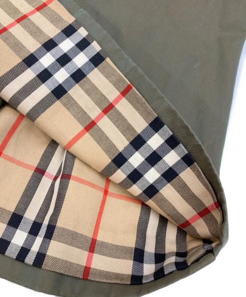 Burberry's（バーバリーズ）Burberry's (バーバリーズ) 玉虫トレンチコート オリーブ サイズ:Sの古着・服飾アイテム