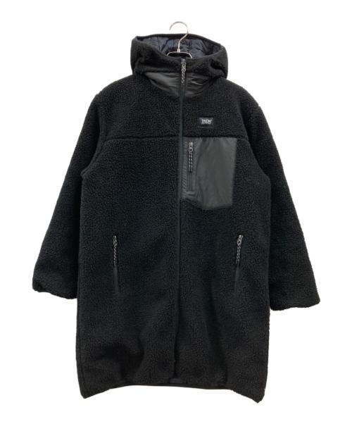 NOLLEY'S（ノーリーズ）NOLLEY'S (ノーリーズ) TAION (タイオン) ボア×ダウンフードロングダウン ブラック サイズ:Sの古着・服飾アイテム