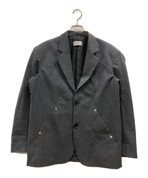 CONZ（コンズ）conz (コンズ) オーバーサイズ2Bブレザー グレー サイズ:1の古着・服飾アイテム