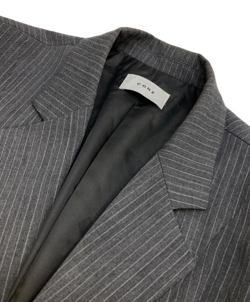 CONZ（コンズ）conz (コンズ) オーバーサイズ2Bブレザー グレー サイズ:1の古着・服飾アイテム