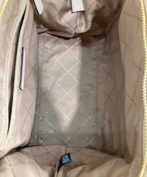 MICHAEL KORS（マイケルコース）MICHAEL KORS (マイケルコース) Avril レザーハンドバッグの古着・服飾アイテム