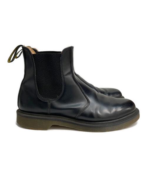 Dr.Martens（ドクターマーチン）Dr.Martens (ドクターマーチン) サイドゴアブーツ ブラック サイズ:UK8の古着・服飾アイテム