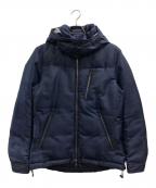 BLACK LABEL CRESTBRIDGEブラックレーベル クレストブリッジ）の古着「ダウンジャケット」｜ネイビー
