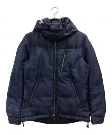 BLACK LABEL CRESTBRIDGE（ブラックレーベル クレストブリッジ）の古着「ダウンジャケット」｜ネイビー