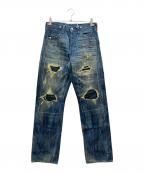 LEVI'S VINTAGE CLOTHINGリーバイス ビンテージ クロージング）の古着「33年復刻501xxデニムパンツ」｜インディゴ