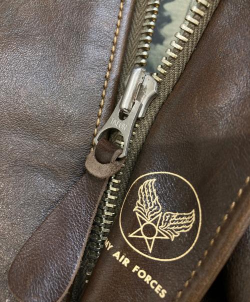 BUZZ RICKSON'S（バズリクソンズ）BUZZ RICKSON'S (バズリクソンズ) TYPE A-2 レザージャケット ブラウン サイズ:40の古着・服飾アイテム
