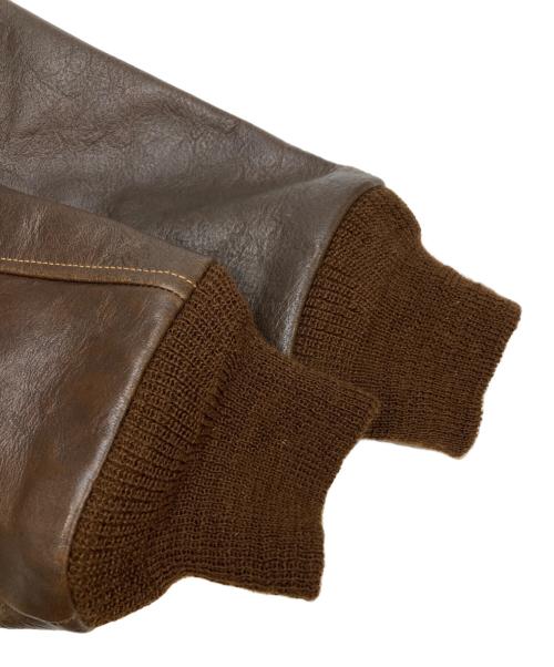 BUZZ RICKSON'S（バズリクソンズ）BUZZ RICKSON'S (バズリクソンズ) TYPE A-2 レザージャケット ブラウン サイズ:40の古着・服飾アイテム