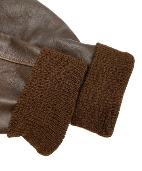 BUZZ RICKSON'S（バズリクソンズ）BUZZ RICKSON'S (バズリクソンズ) TYPE A-2 レザージャケット ブラウン サイズ:40の古着・服飾アイテム