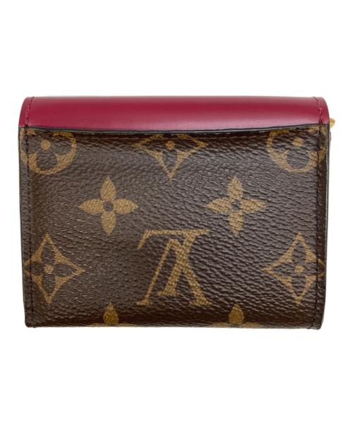 LOUIS VUITTON（ルイ ヴィトン）LOUIS VUITTON (ルイ ヴィトン) 3つ折り財布 ブラウン・レッドの古着・服飾アイテム
