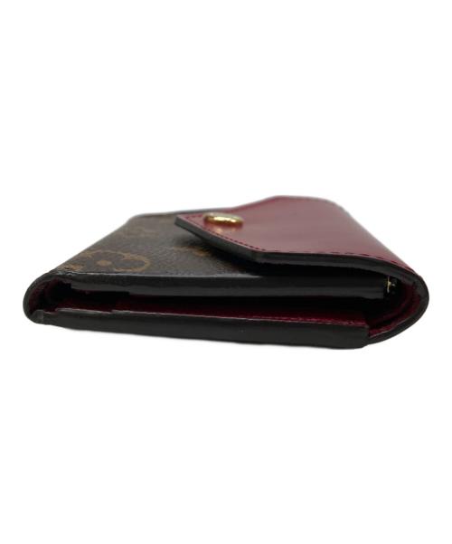 LOUIS VUITTON（ルイ ヴィトン）LOUIS VUITTON (ルイ ヴィトン) 3つ折り財布 ブラウン・レッドの古着・服飾アイテム