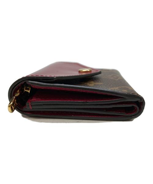 LOUIS VUITTON（ルイ ヴィトン）LOUIS VUITTON (ルイ ヴィトン) 3つ折り財布 ブラウン・レッドの古着・服飾アイテム