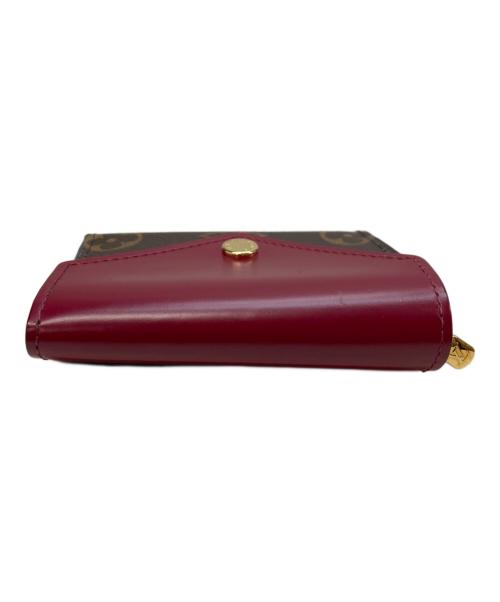 LOUIS VUITTON（ルイ ヴィトン）LOUIS VUITTON (ルイ ヴィトン) 3つ折り財布 ブラウン・レッドの古着・服飾アイテム