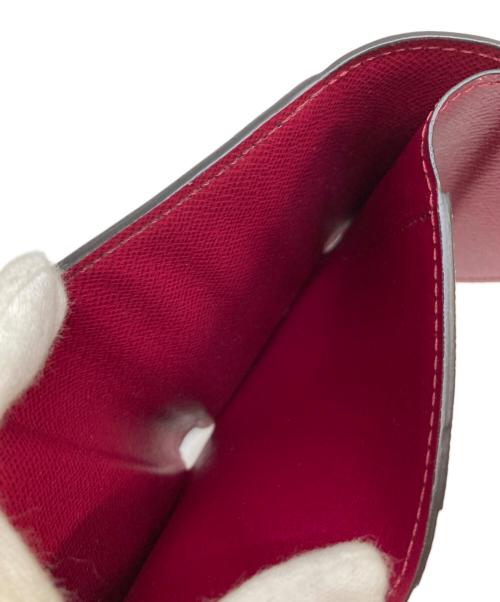 LOUIS VUITTON（ルイ ヴィトン）LOUIS VUITTON (ルイ ヴィトン) 3つ折り財布 ブラウン・レッドの古着・服飾アイテム