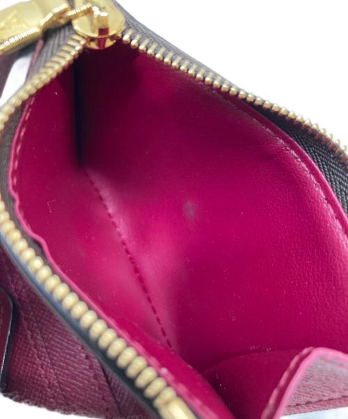 LOUIS VUITTON（ルイ ヴィトン）LOUIS VUITTON (ルイ ヴィトン) 3つ折り財布 ブラウン・レッドの古着・服飾アイテム