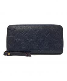LOUIS VUITTON（ルイ ヴィトン）の古着「ラウンドファスナー財布」｜ネイビー