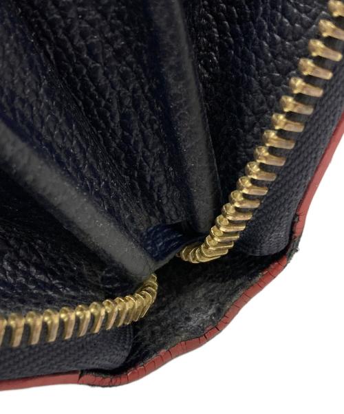 LOUIS VUITTON（ルイ ヴィトン）LOUIS VUITTON (ルイ ヴィトン) ラウンドファスナー財布 ネイビーの古着・服飾アイテム