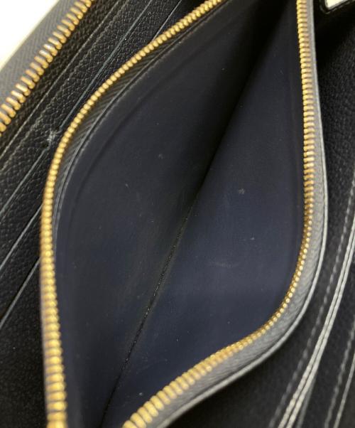 LOUIS VUITTON（ルイ ヴィトン）LOUIS VUITTON (ルイ ヴィトン) ラウンドファスナー財布 ネイビーの古着・服飾アイテム
