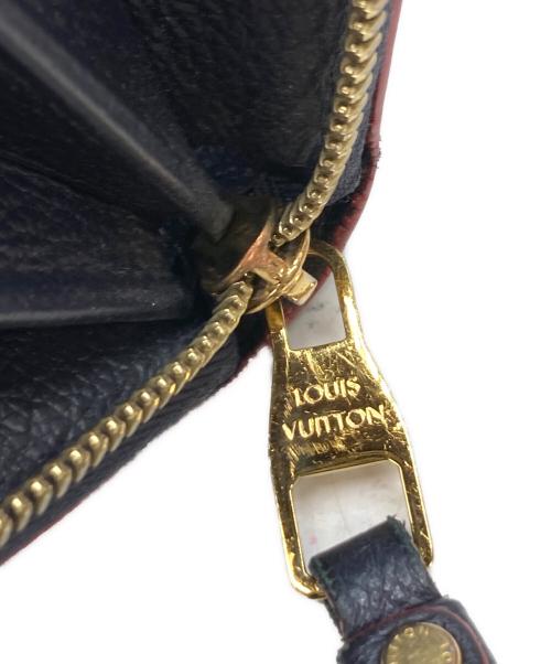 LOUIS VUITTON（ルイ ヴィトン）LOUIS VUITTON (ルイ ヴィトン) ラウンドファスナー財布 ネイビーの古着・服飾アイテム