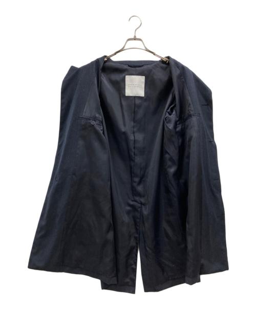 MACKINTOSH PHILOSOPHY（マッキントッシュ フィロソフィー）MACKINTOSH PHILOSOPHY (マッキントッシュ フィロソフィー) 比翼ステンカラーコート ネイビー サイズ:38の古着・服飾アイテム