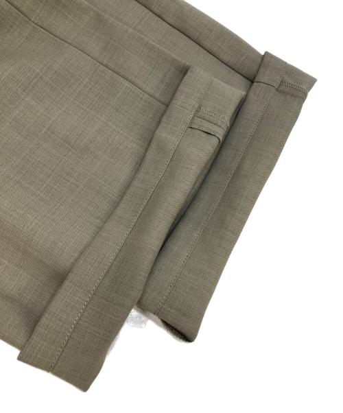 AMI PARIS（アミ パリス）AMI PARIS (アミ パリス) Wool Straight Fit Elasticated Trousers オリーブ サイズ:Sの古着・服飾アイテム