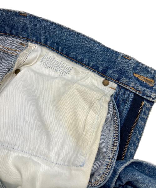 Saint Laurent Paris（サンローランパリ）Saint Laurent Paris (サンローランパリ) ダメージ加工スキニーデニムパンツ ブルー サイズ:29の古着・服飾アイテム