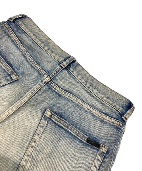 Saint Laurent Paris（サンローランパリ）Saint Laurent Paris (サンローランパリ) ダメージ加工スキニーデニムパンツ ブルー サイズ:29の古着・服飾アイテム