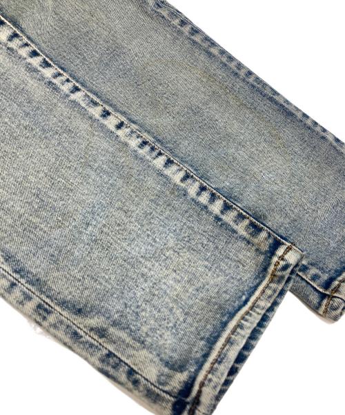 Saint Laurent Paris（サンローランパリ）Saint Laurent Paris (サンローランパリ) ダメージ加工スキニーデニムパンツ ブルー サイズ:29の古着・服飾アイテム