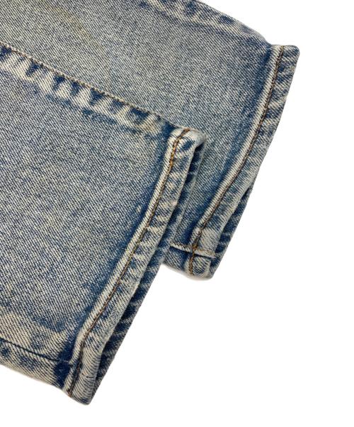 Saint Laurent Paris（サンローランパリ）Saint Laurent Paris (サンローランパリ) ダメージ加工スキニーデニムパンツ ブルー サイズ:29の古着・服飾アイテム