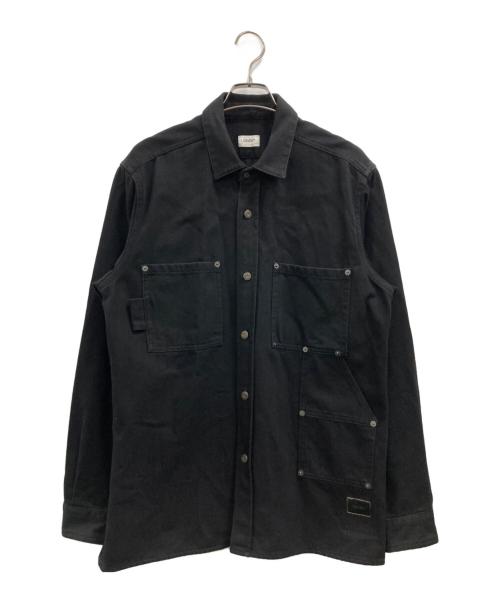COVERT（コーベルト）COVERT (コーベルト) カバーオール ブラック サイズ:Mの古着・服飾アイテム