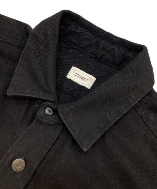 COVERT（コーベルト）COVERT (コーベルト) カバーオール ブラック サイズ:Mの古着・服飾アイテム