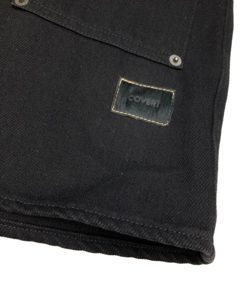 COVERT（コーベルト）COVERT (コーベルト) カバーオール ブラック サイズ:Mの古着・服飾アイテム