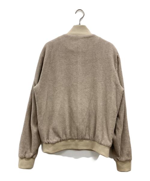 KIRED（キーレッド）KIRED (キーレッド) スタンドカラーニットジャケット ベージュ サイズ:50の古着・服飾アイテム