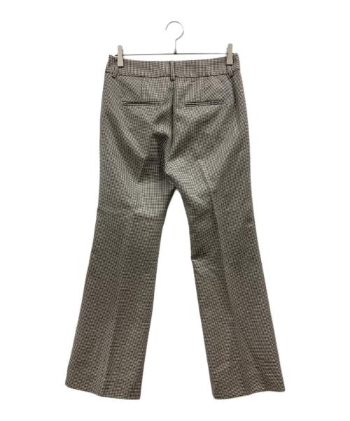 MUSE de Deuxieme Classe（ミューズ ドゥーズィエム クラス）MUSE de Deuxieme Classe (ミューズ ドゥーズィエム クラス) Col Pierrot Houndstooth パンツ ベージュ サイズ:36の古着・服飾アイテム