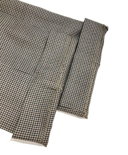 MUSE de Deuxieme Classe（ミューズ ドゥーズィエム クラス）MUSE de Deuxieme Classe (ミューズ ドゥーズィエム クラス) Col Pierrot Houndstooth パンツ ベージュ サイズ:36の古着・服飾アイテム