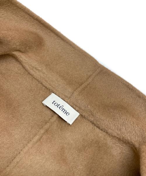 toteme（トーテム）toteme (トーテム) WOOL LONG コート ベージュ サイズ:XSの古着・服飾アイテム