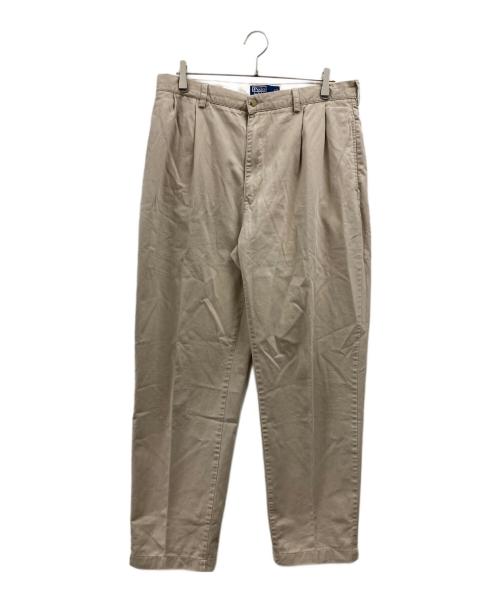 POLO RALPH LAUREN（ポロ・ラルフローレン）POLO RALPH LAUREN (ポロ・ラルフローレン) 90sチノパン ベージュ サイズ:36/34の古着・服飾アイテム