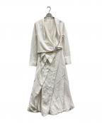 L’AUBE BLANCローブブラン）の古着「Spiral balloon Dress」｜ホワイト