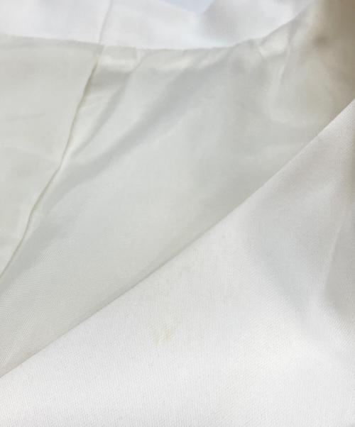 L’AUBE BLANC（ローブブラン）L’AUBE BLANC (ローブブラン) Spiral balloon Dress ホワイト サイズ:Sの古着・服飾アイテム