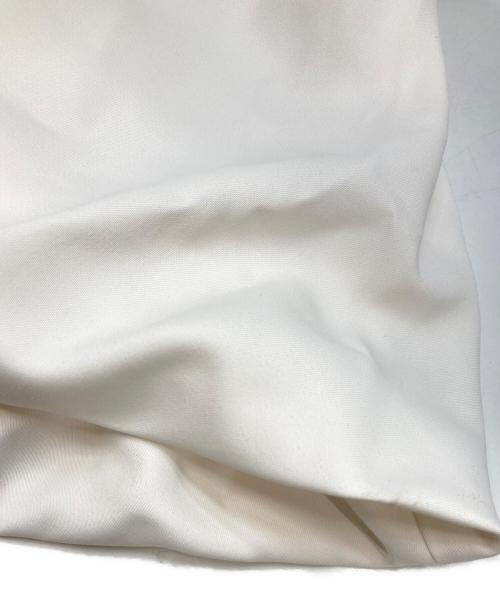 L’AUBE BLANC（ローブブラン）L’AUBE BLANC (ローブブラン) Spiral balloon Dress ホワイト サイズ:Sの古着・服飾アイテム