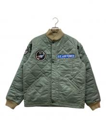 BUZZ RICKSON'S（バズリクソンズ）の古着「CWU-9/P LINER JACKET “TIGER SHARKS WILLIAM TELL '61”」｜オリーブ