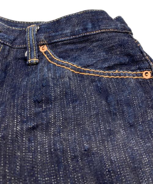ONI DENIM（オニデニム）ONI DENIM (オニデニム) 阿波正藍染デニムパンツ インディゴ サイズ:34の古着・服飾アイテム