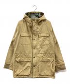 SIERRA DESIGNS×PENDLETONシエラデザインズ×ペンドルトン）の古着「ラインドマウンテンパーカー」｜ベージュ