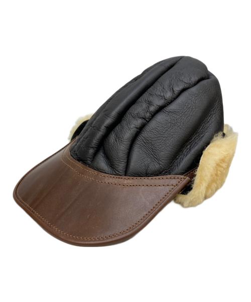BUZZ RICKSON'S（バズリクソンズ）BUZZ RICKSON'S (バズリクソンズ) MOUTON B-2 CAP ブラウン サイズ:7 5/8の古着・服飾アイテム