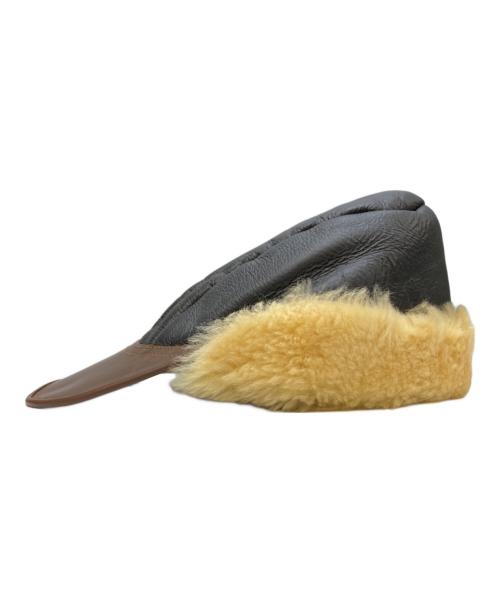 BUZZ RICKSON'S（バズリクソンズ）BUZZ RICKSON'S (バズリクソンズ) MOUTON B-2 CAP ブラウン サイズ:7 5/8の古着・服飾アイテム