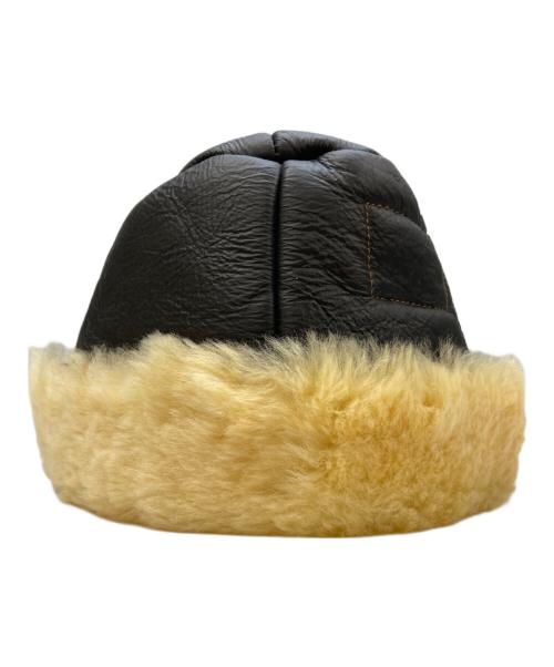 BUZZ RICKSON'S（バズリクソンズ）BUZZ RICKSON'S (バズリクソンズ) MOUTON B-2 CAP ブラウン サイズ:7 5/8の古着・服飾アイテム